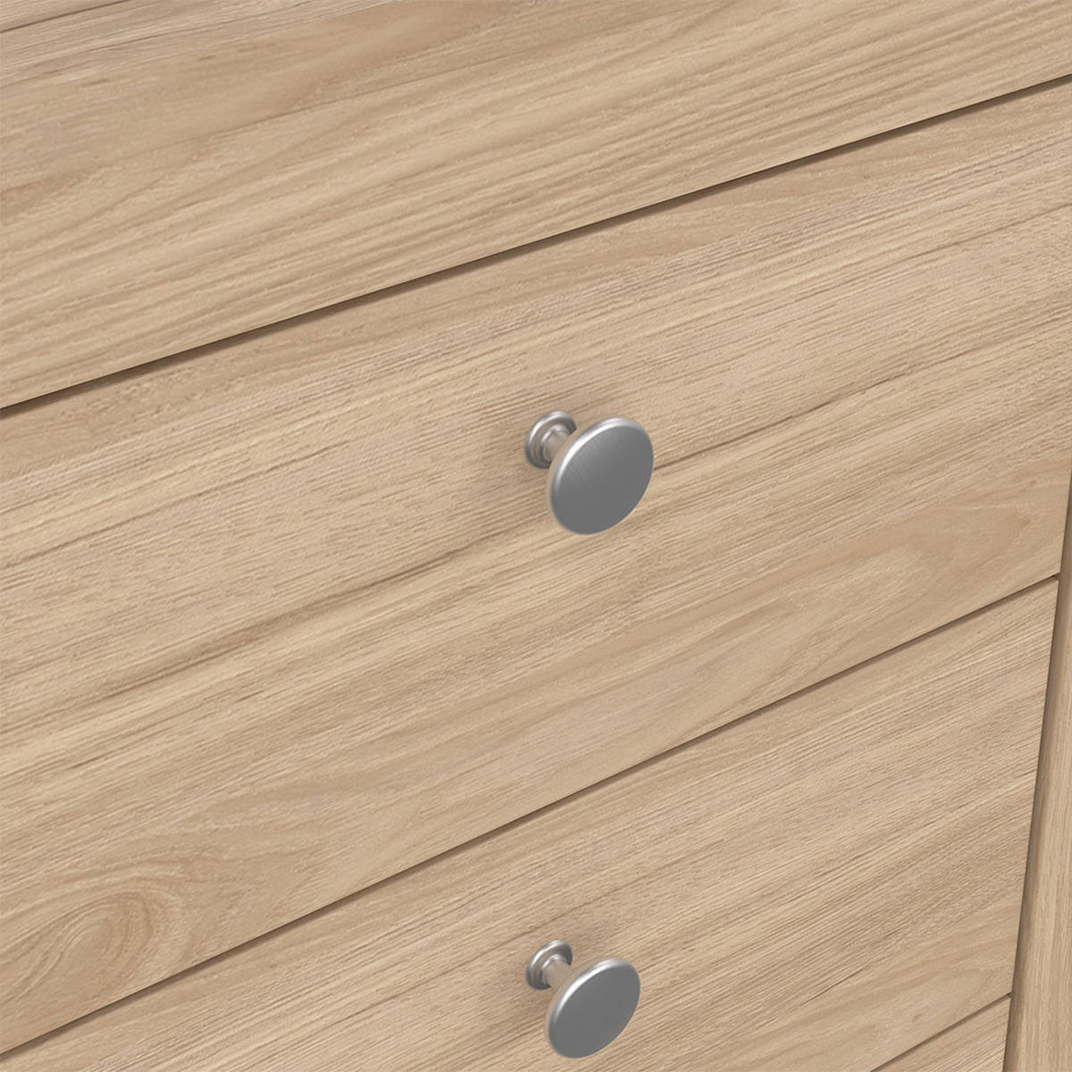 NACHTTISCH, Madrid, Eiche, Holzwerkstoff, 44 x 39 x 71 cm - Eichefarben, Holzwerkstoff (44/71/39cm) - ebuy24