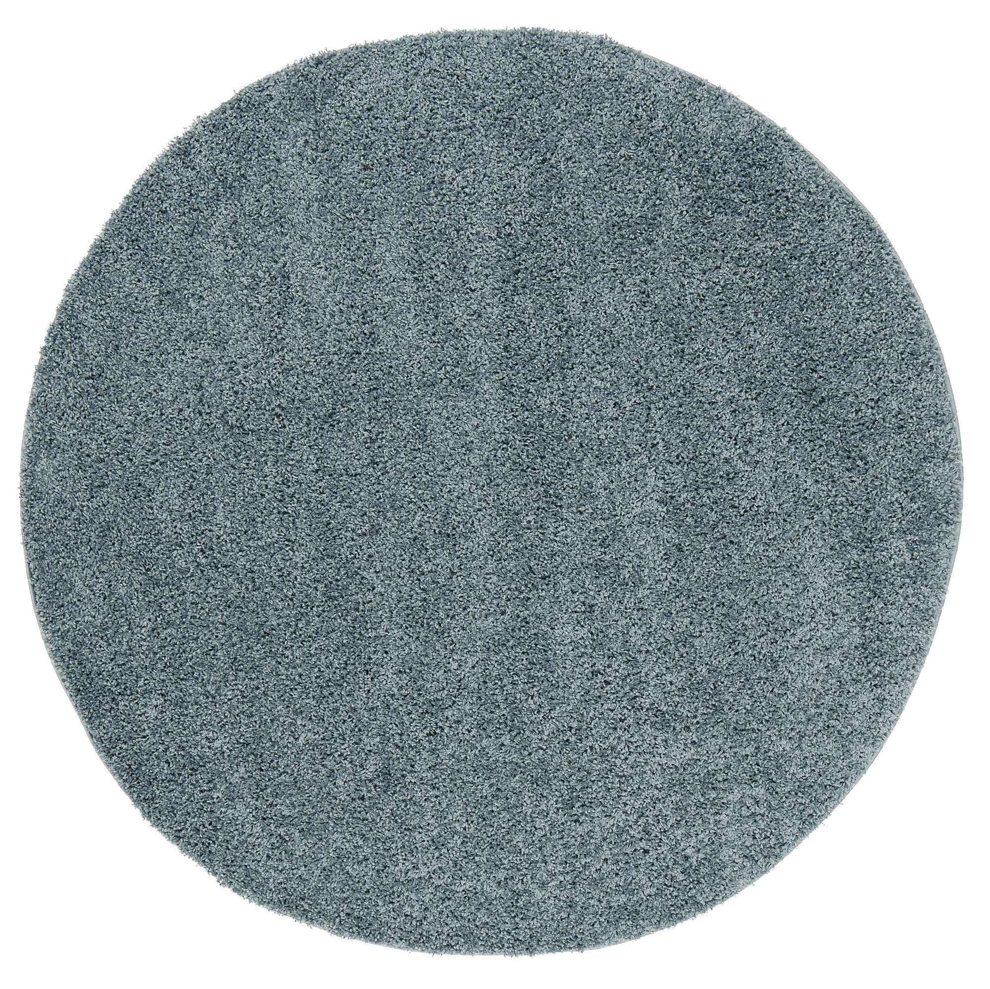 HOCHFLOR LANGFLOR SHAGGY TEPPICH FLUFFY RUND - Blau, Textil (160/160cm) - Pergamon