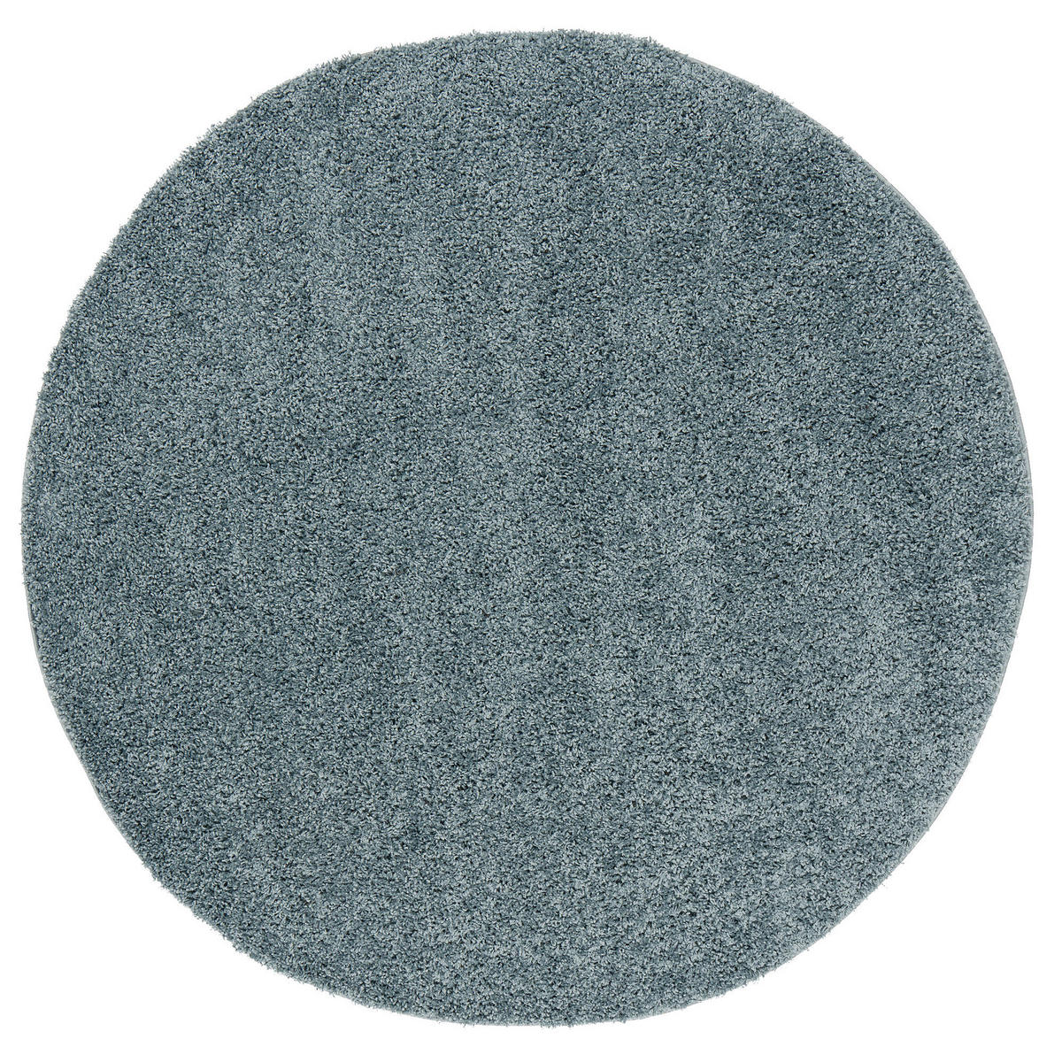 HOCHFLOR LANGFLOR SHAGGY TEPPICH FLUFFY RUND - Blau, Textil (200/200cm) - Pergamon