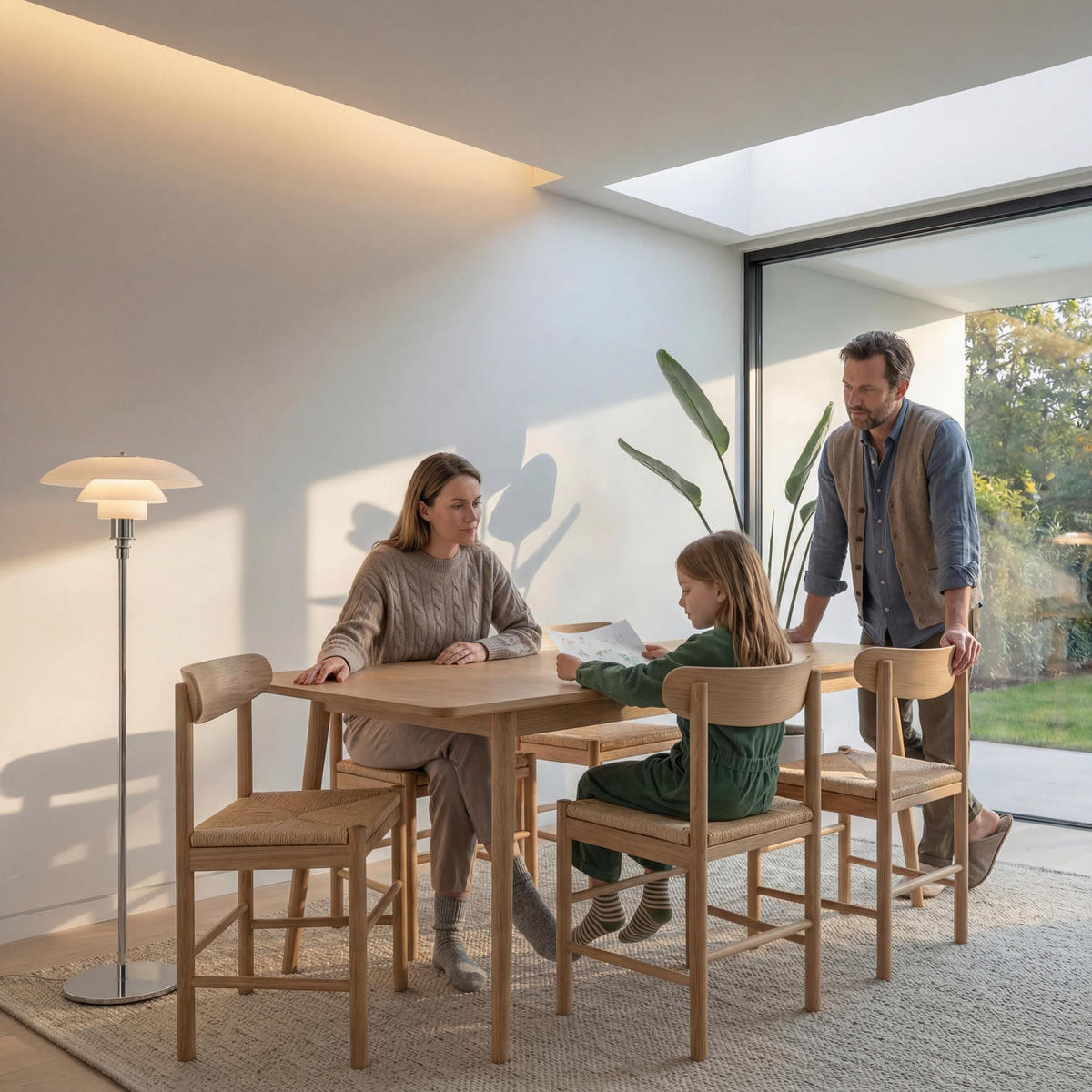 ESSTISCH 100/200/75 Eiche massiv rechteckig - Eichefarben/Braun, Holz/Holzwerkstoff (100/200/75cm) - Furnhouse
