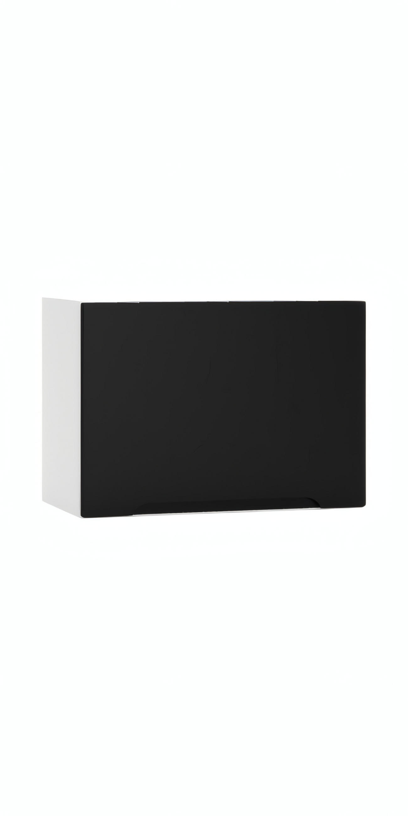 HÄNGESCHRANK W50OKGR - Zivora - Kompakte Wandgestaltung - Schwarz, Holz (50/36/30cm) - ROYAL24_MARKT