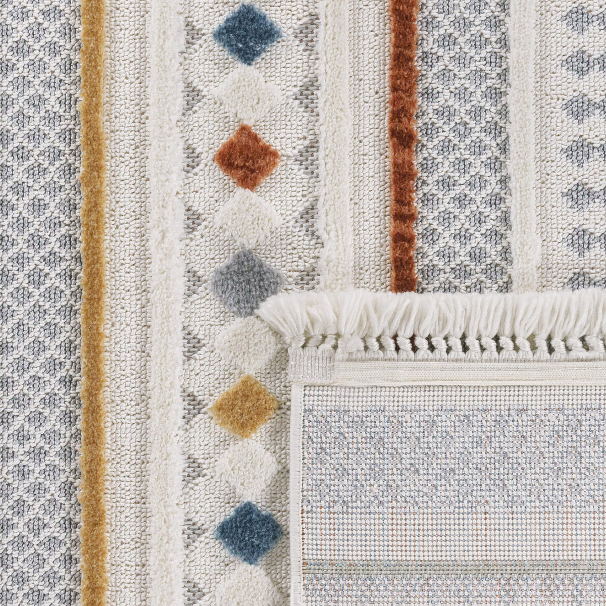 KURZFLORTEPPICH 160/160 cm Brisbane 596 - Multicolor, Textil (160/160cm) - Paco Home