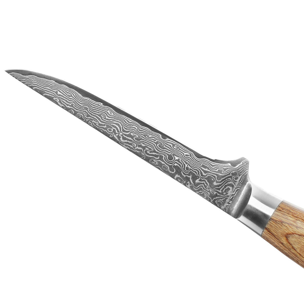 AUSBEINMESSER 14 cm - Braun, Holz/Metall (29cm) - Wakoli