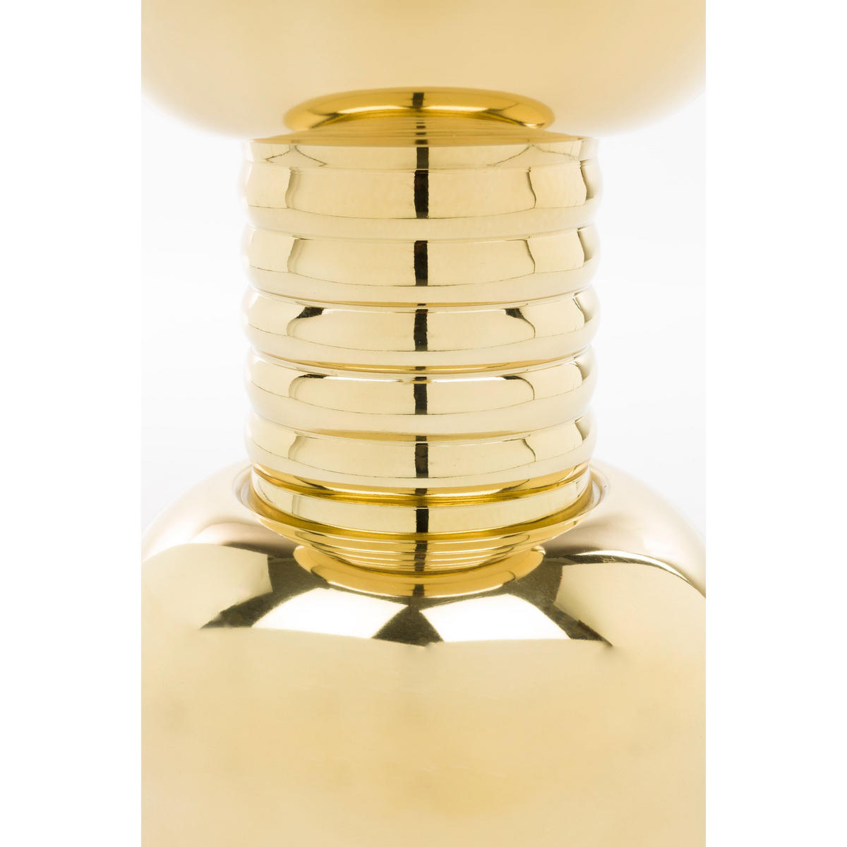 BEISTELLTISCH Gonna Make You Sweat Rond 29 cm Metaal Goud - Goldfarben, Metall (29/29/48cm) - Bold Moneky