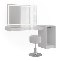 TOALETNÍ STOLEK Sherry Bílá - bílá, kompozitní dřevo (120/12/40.1cm) - Vicco