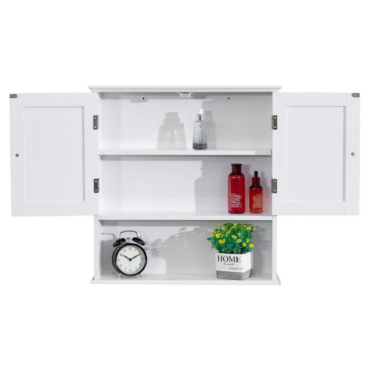 HÄNGESCHRANK Weiß 12/56/58 cm - Weiß, Holzwerkstoff (12/58/56cm) - Mobili Rebecca