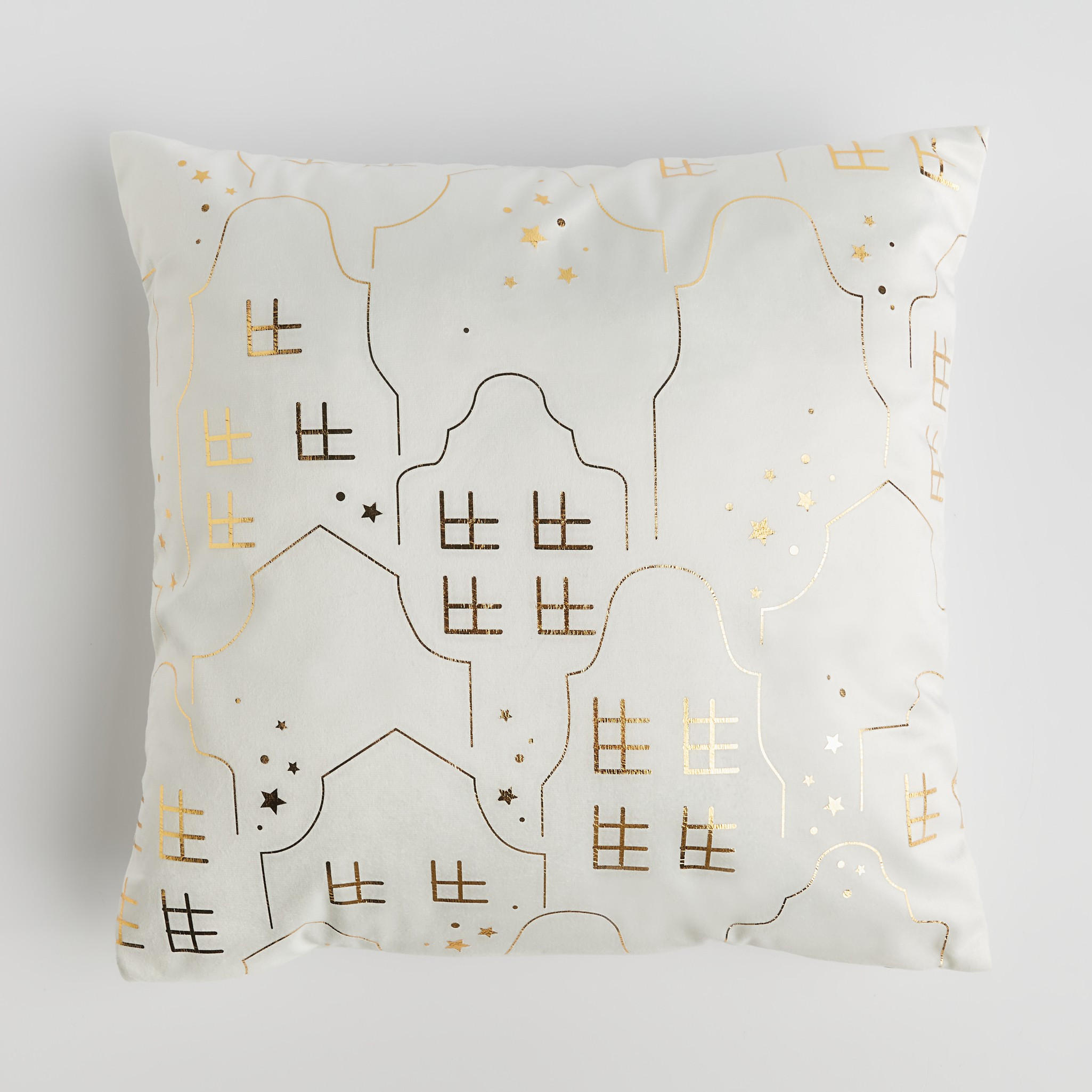 KISSENBEZUG Tenemis - Weiß, Textil (45/45cm) - home&you