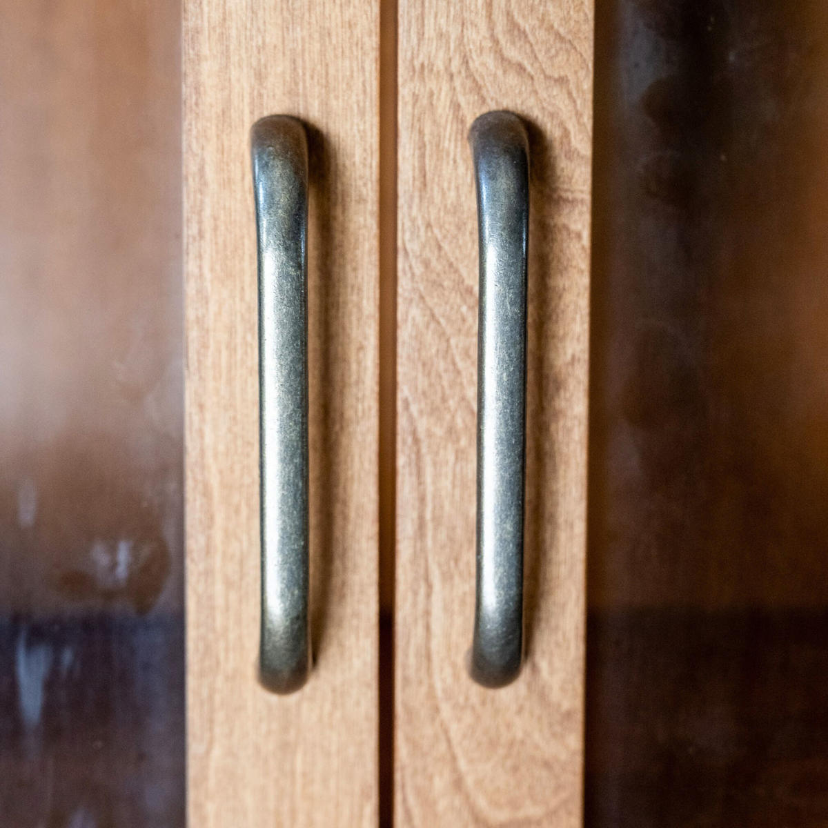 WANDBADSCHRANK mit Glastüren, 61cm, Braun - Braun, Holzwerkstoff (22/61/52cm) - Teamson Home