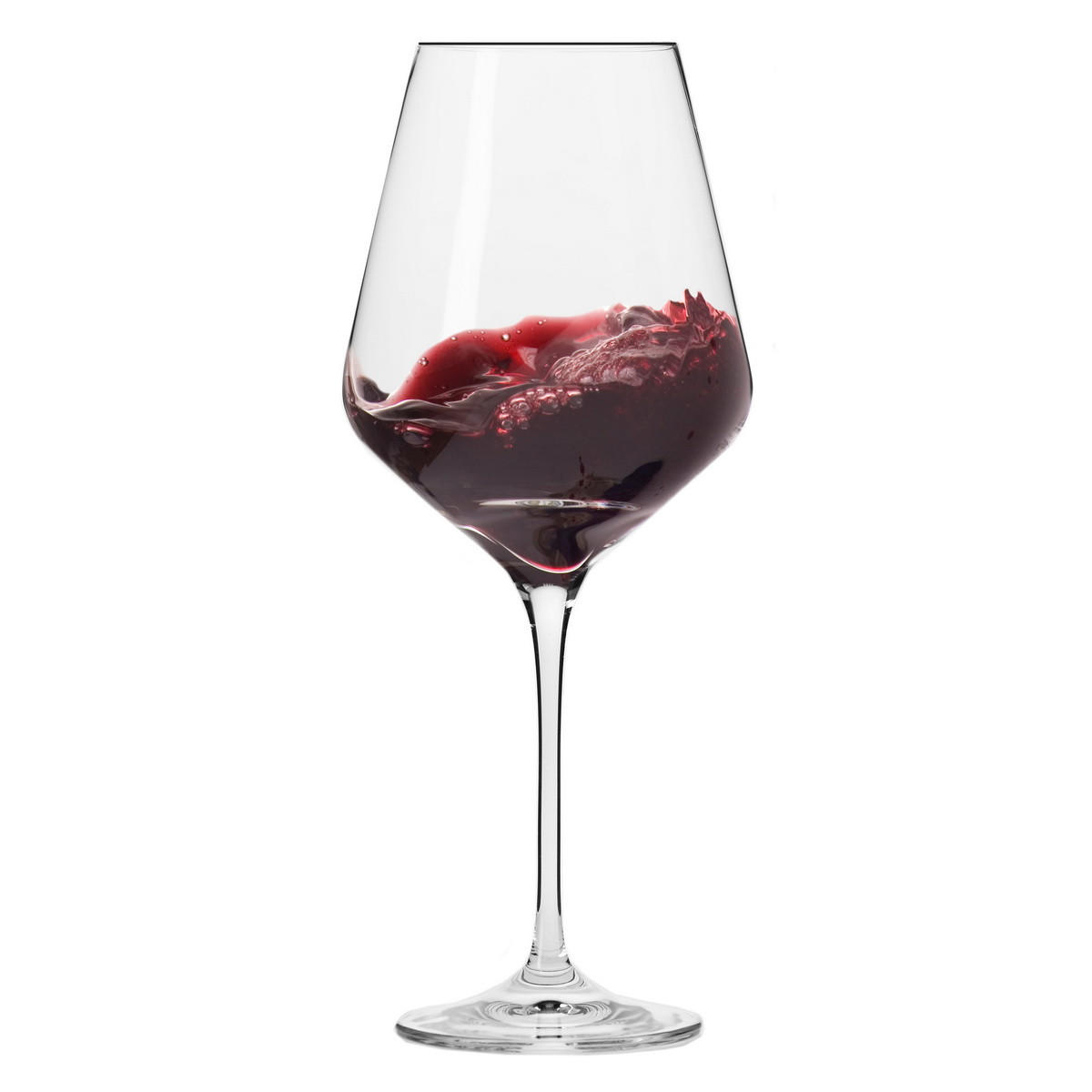 ROTWEINGLÄSER 6er-Set 550 ML - Transparent, Glas (0.49L) - Krosno Glass