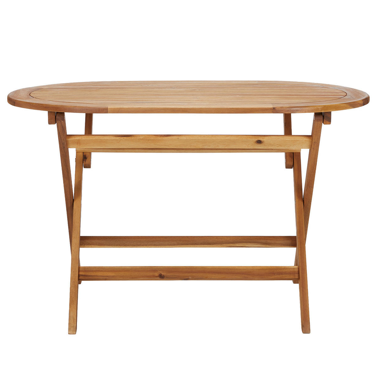 KLAPPTISCH Boho Garden oval - Braun, Holz (70/120/72cm) - Butlers