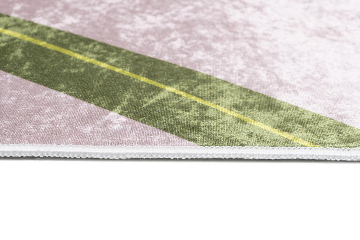 TEPPICH EMMA Rosa 160/230 cm - Rosa, Kunststoff (160/230cm) - Tapiso