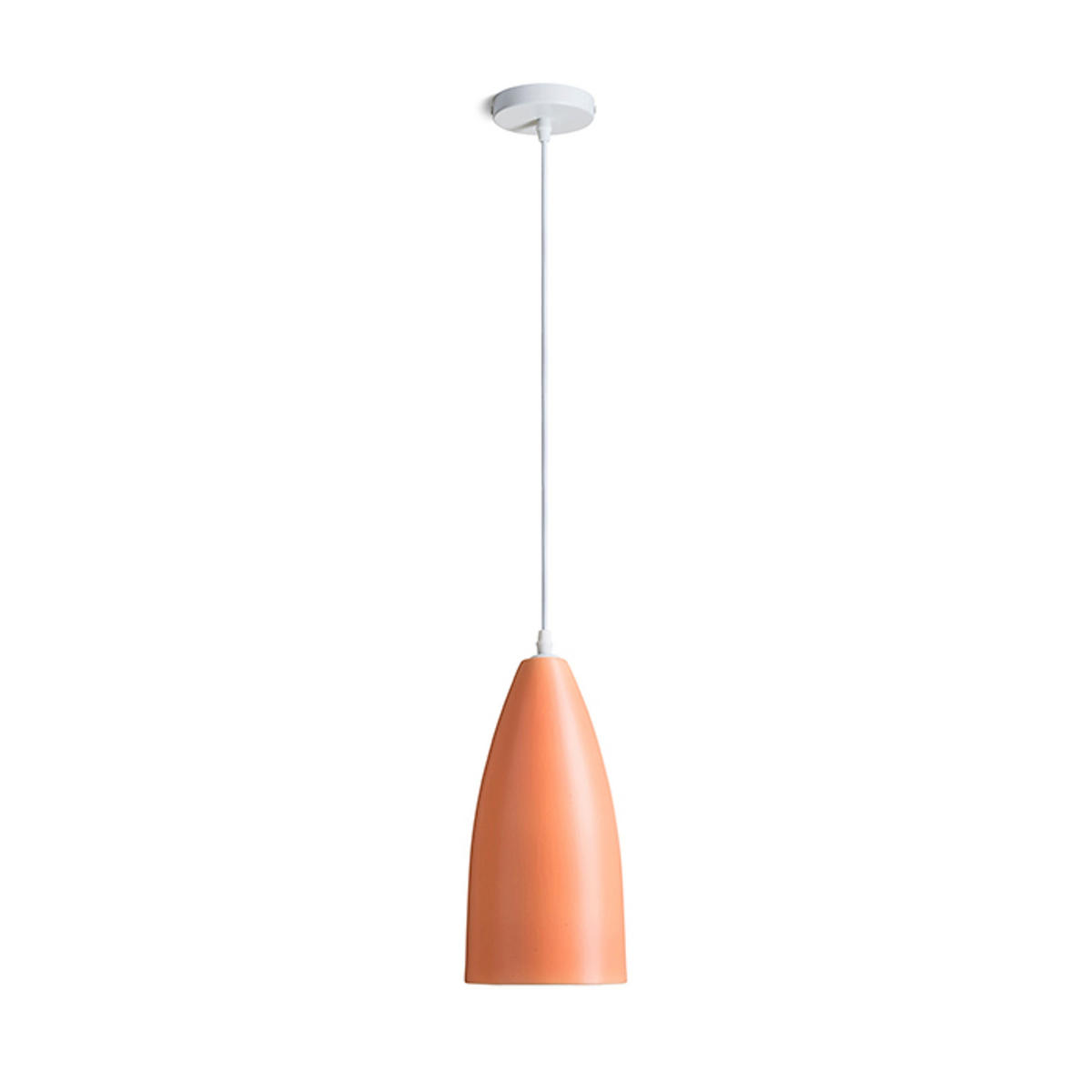 PENDELLEUCHTE TUTTI orange Keramik 15 W - Orange, Metall (30/30/120cm) - Rendl