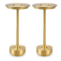 LED-TISCHLEUCHTE BRIGITTE Ⅲ 27/13/13 cm(2er-set) - Goldfarben, Metall (27/13/13cm) - Nettlife