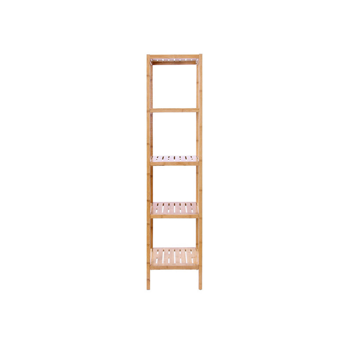 KÜCHENREGAL AUS BAMBUS - Eukalyptusholzfarben, Holz (33/146/33cm) - Hansiro
