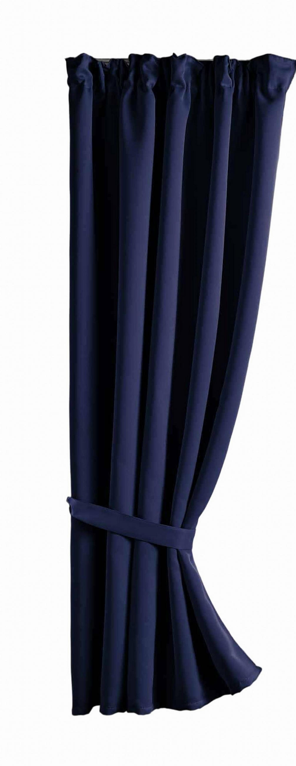VORHANG »NewYork« HxB 160x140 cm Blau - Blau, Textil (140/160cm) - Gardinenbox