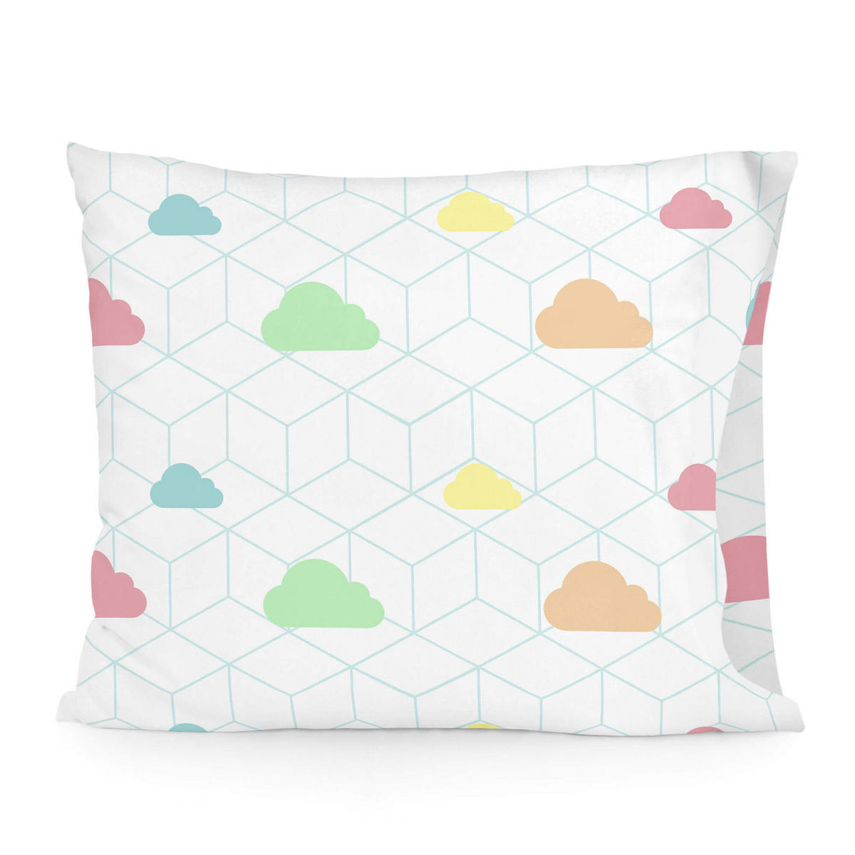 KISSENBEZUG rainbow 50x75 cm mehrfarbig - Multicolor, Textil (50/75cm) - Happy Friday