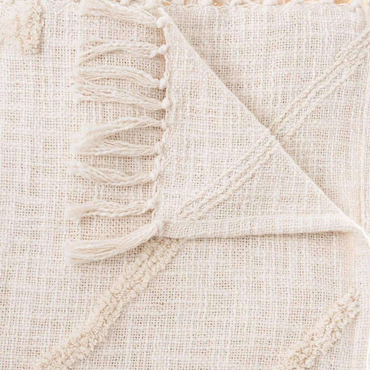 TAGESDECKE Inca 130/180 cm - Beige, Naturmaterialien (130/180cm) - Atmosphera Createur d´interieur