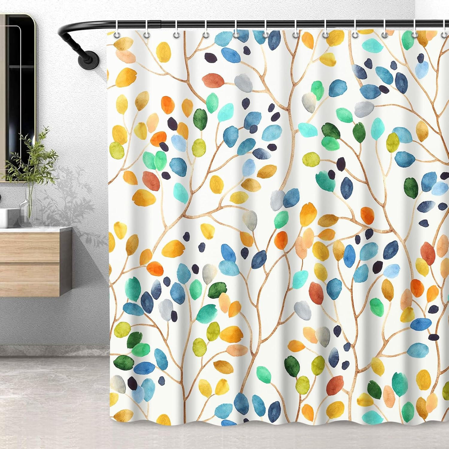 Mcboson Duschvorhang Mehrfarbig 150x180 cm