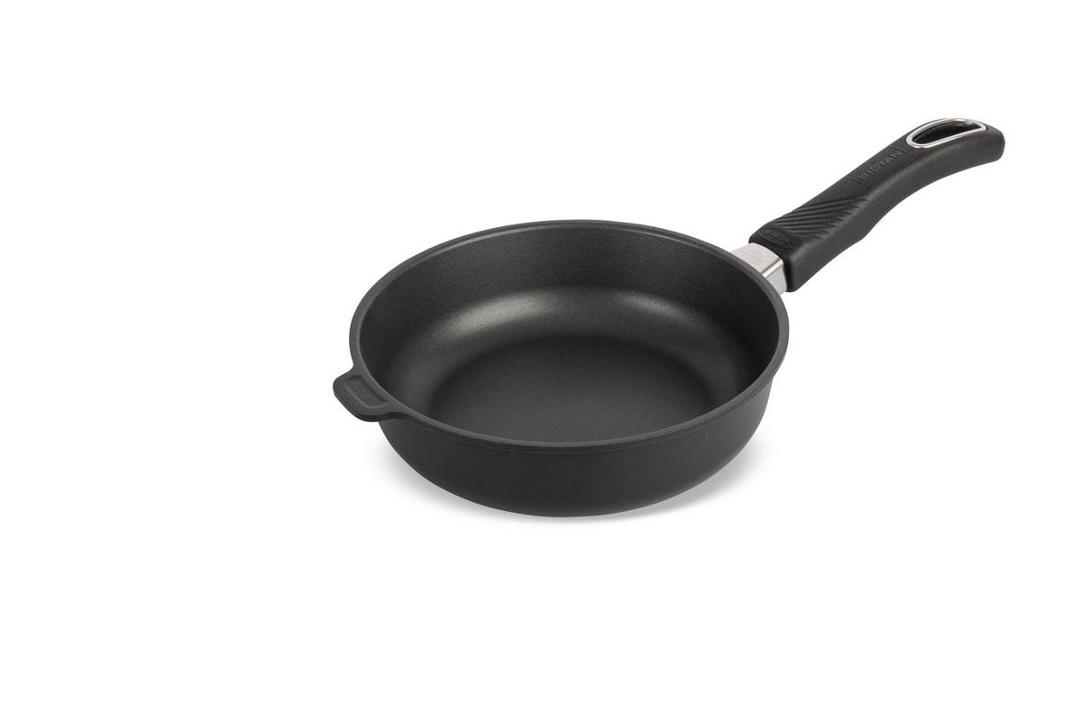 HOCHRANDPFANNE Ø20cm - Schwarz, Kunststoff/Metall (20cm) - Gastrolux