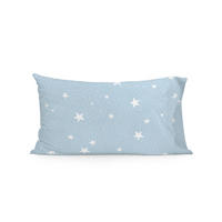 KISSENBEZUG little star 50x75 cm blau - Blau, Textil (50/75cm) - Happy Friday