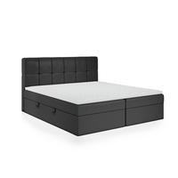 BOXBETT Mokpo 140x200 cm, Schwarz - Robinienfarben, Textil (140/200cm) - Fedve