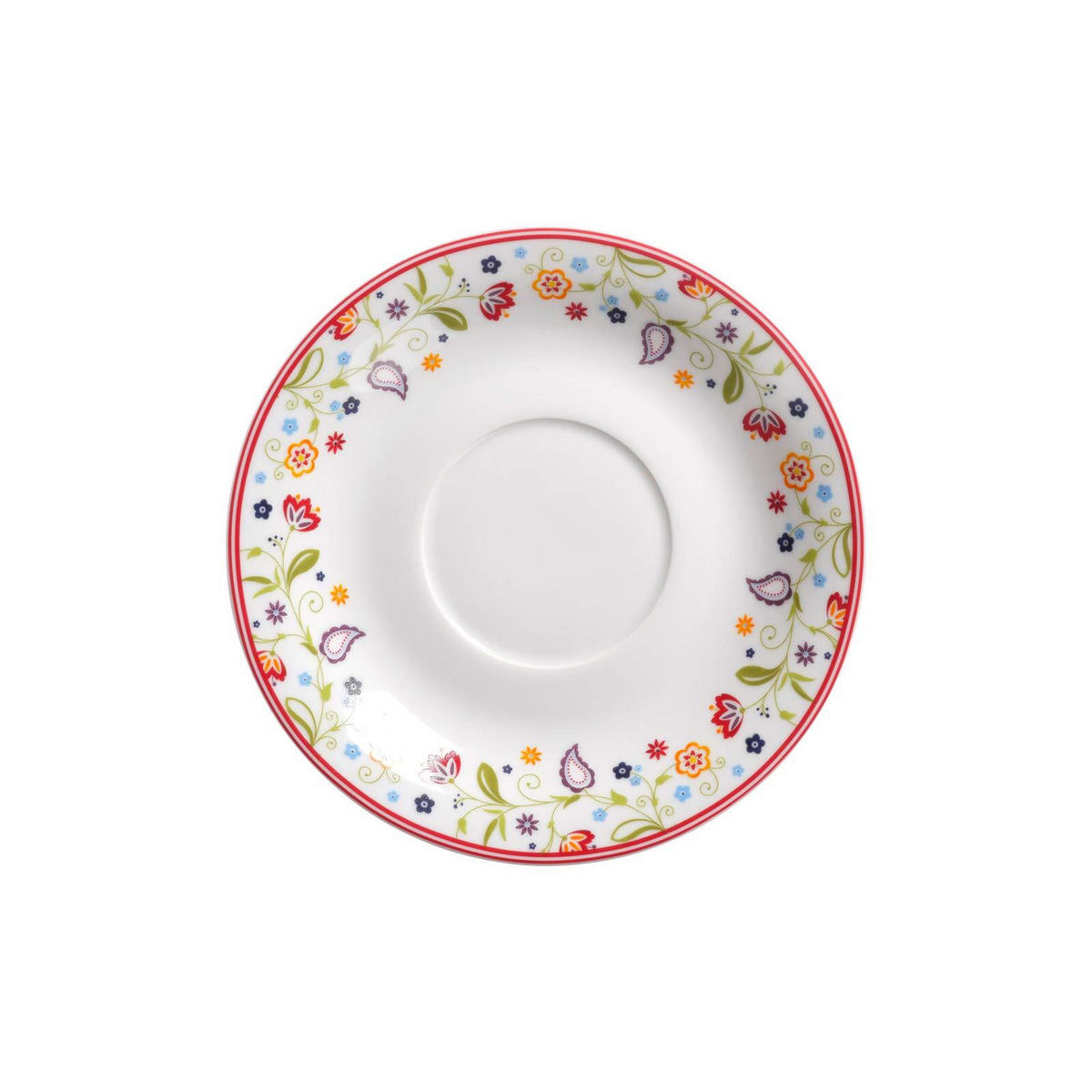 JUMBOUNTERTASSEN Shanti bunt ø 17 cm 6er Set - Multicolor, Keramik (17cm) - Ritzenhoff Breker