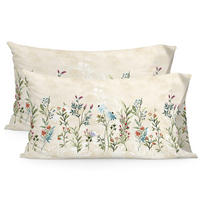 KISSENBEZUG vernazza 50x75 cm (x2) mehrfarbig - Multicolor, Textil (50/75cm) - Happy Friday