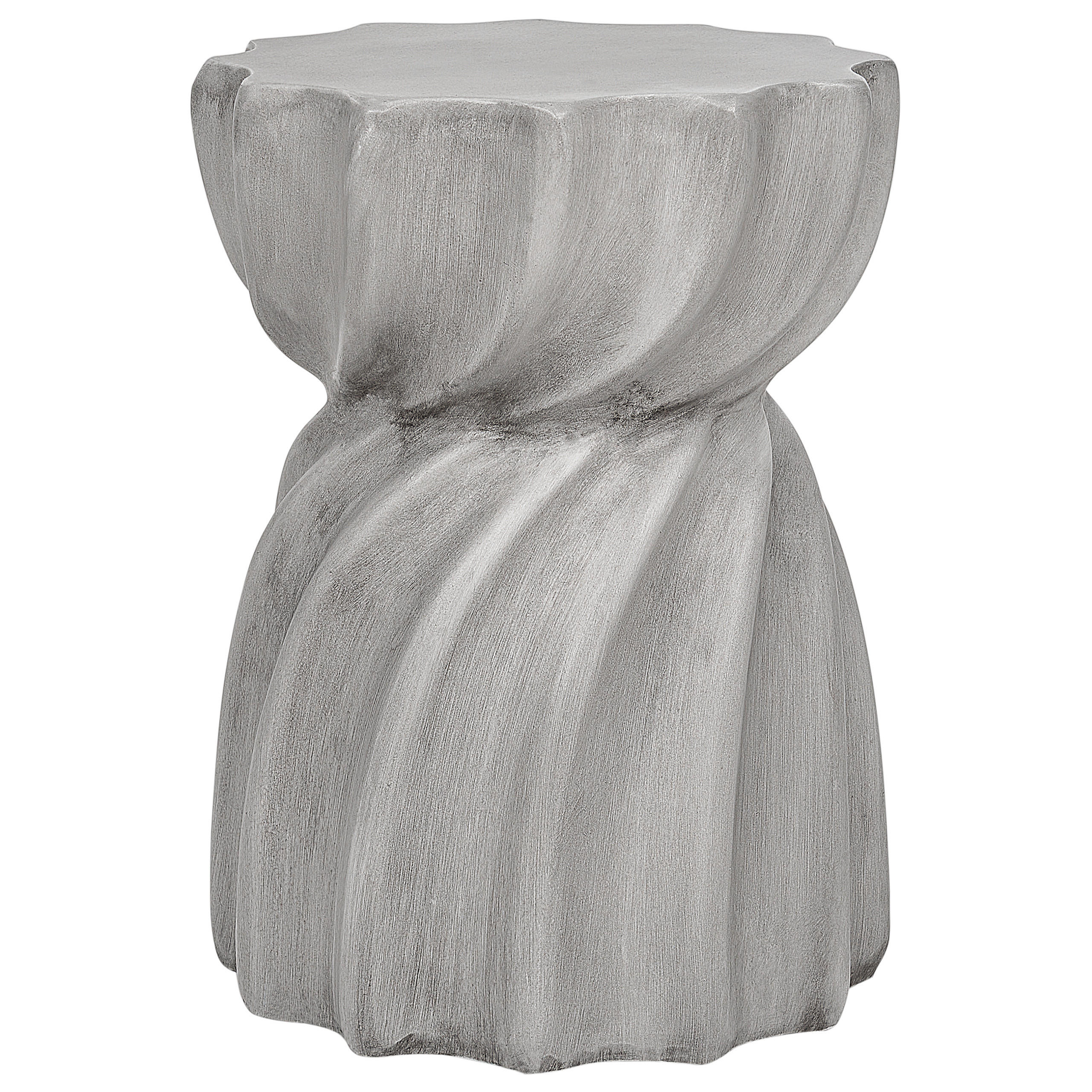 MASUTA AUXILIARA DE GRADINA beton gri rotunda 35 cm Algua