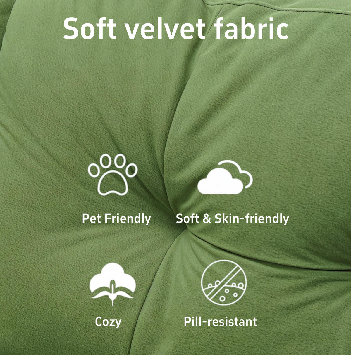 ECKSOFA 228/80/78 cm aus Samt mit ausziehbarer Ottomane und USB-Anschluss Grün - Grün, Textil (80/228cm) - Modenvie