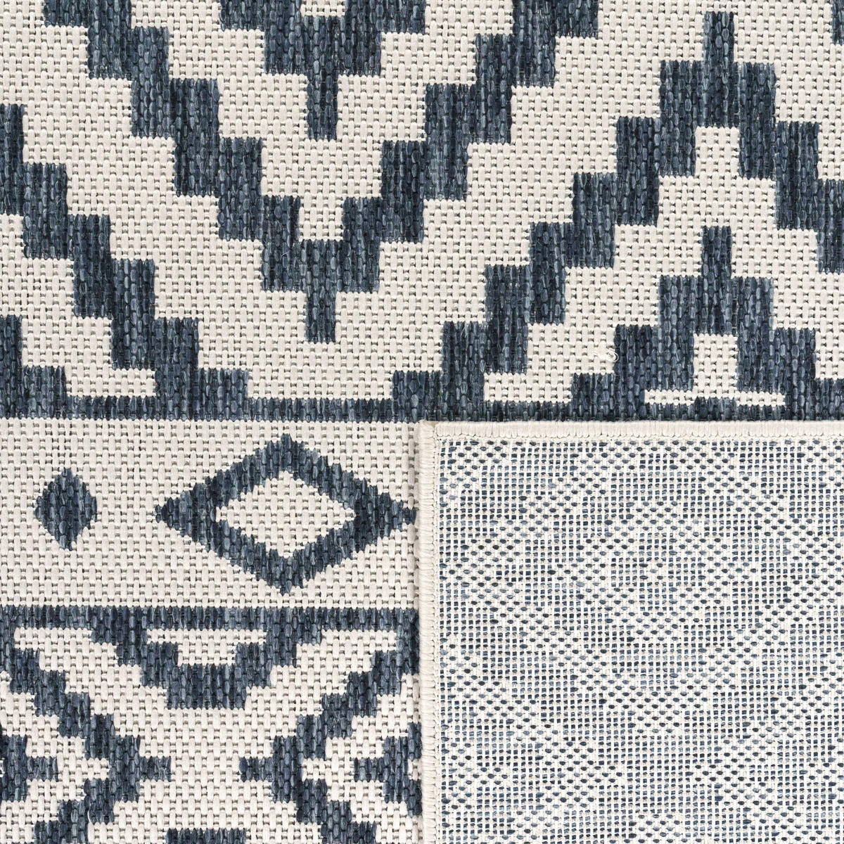 OUTDOORTEPPICH 160/220 cm Coco 201 - Blau, Textil (160/220cm) - Paco Home