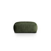 POUF Martina aus Samt grün - Grün, Textil (106/44/106cm) - Micadoni