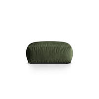 POUF Martina aus Samt grün - Grün, Textil (106/44/106cm) - Micadoni