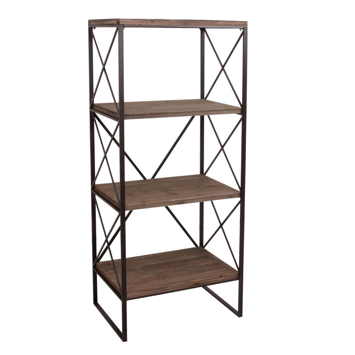 BÜCHERREGAL Braun - Braun, Holz (60/142/42cm) - MCW