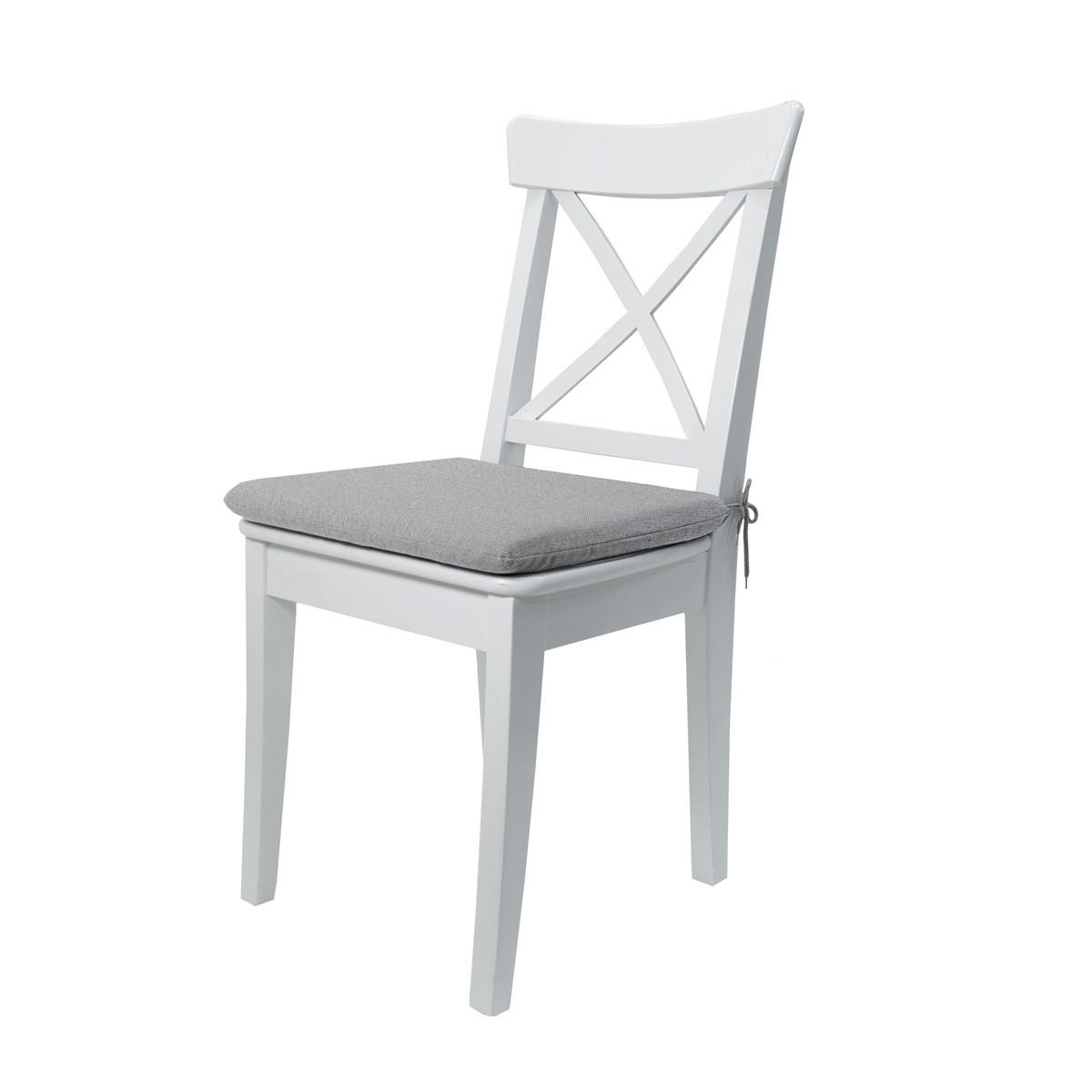 SITZKISSEN Neapel 40/40 cm 4er-Set - Grau, Textil (40/4/40cm) - Madison