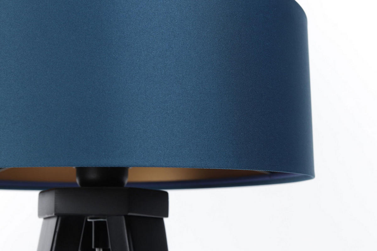 TISCHLAMPE Blau 30/45 cm - Braun, Kunststoff (30/0.7/45cm) - ONZENO