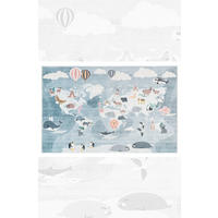 KINDER-TEPPICH Hellgrau 120 x 160 cm - Hellgrau, Textil (120/160cm) - Tesso Living