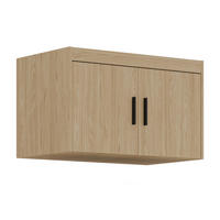 AUFSATZSCHRANK Storicos Geölte Eiche 89,7/55/53 cm - 2T Modern - Eichefarben, Holzwerkstoff/Kunststoff (89.7/55/53cm) - AX Living