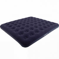 LUFTBETT Luftmatratze Camping 2 Personen 203x183x22cm blau - Blau, Kunststoff (183/203cm) - Avenli