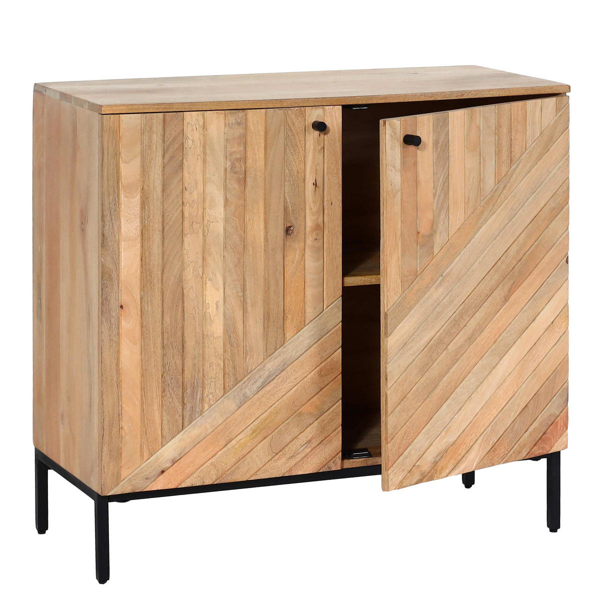 HIGHBOARD Beige - Beige, Holz (90/86/43cm) - MCW