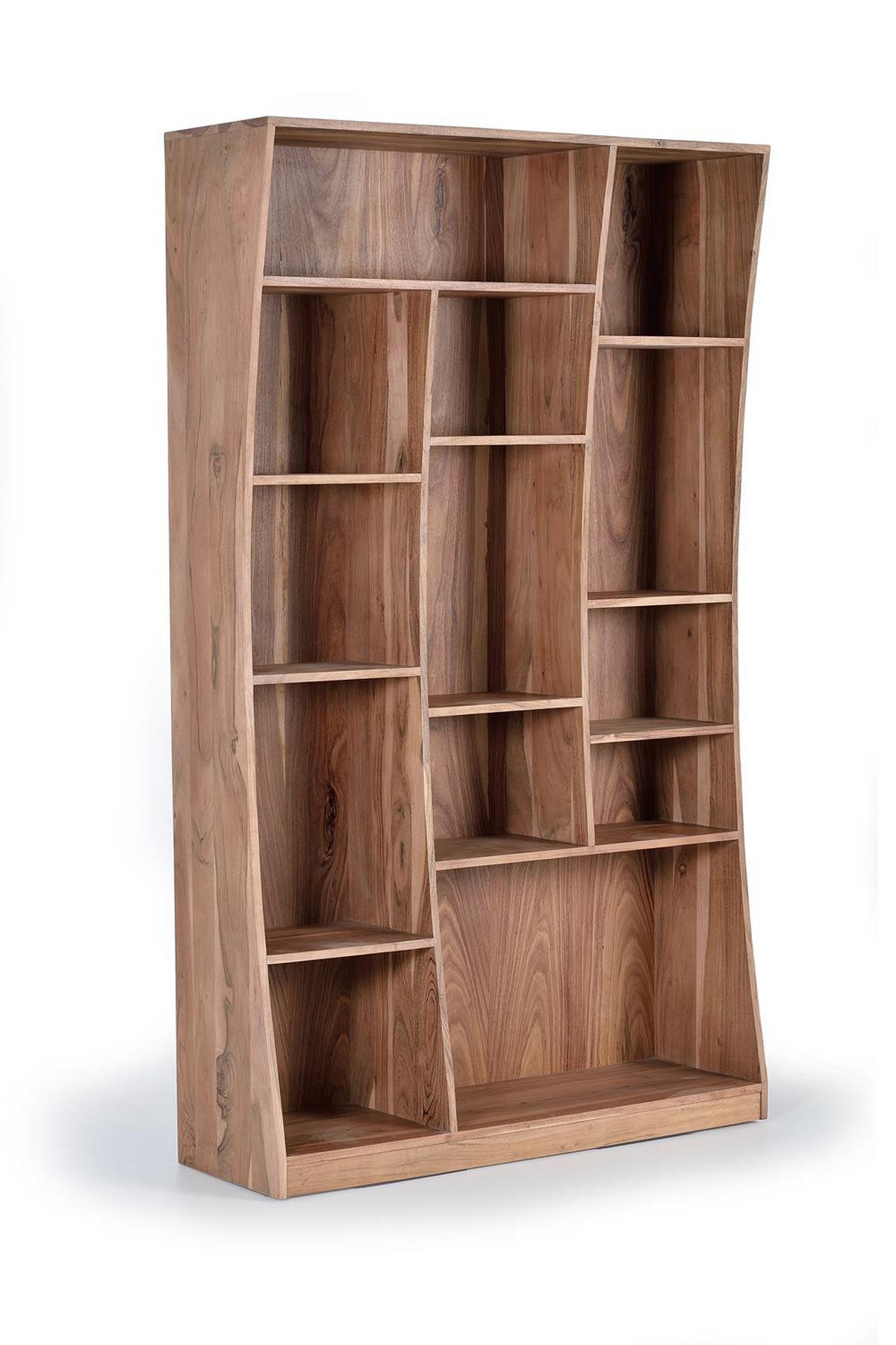 BÜCHERREGAL in Akazie - Braun, Holz (120/200/38cm) - Giner y Colomer