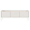 TV-SCHRANK Tovi Weiß / Holzoptik Eiche 175 cm - Weiß, Holzwerkstoff/Metall (175/58.5/36.4cm) - Selsey