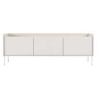 TV-SCHRANK Tovi Weiß / Holzoptik Eiche 175 cm - Weiß, Holzwerkstoff/Metall (175/58.5/36.4cm) - Selsey