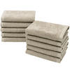 SEIFTÜCHER, 10er-Set, 30x30 cm, 100% Baumwolle, Braun - Cappuccino, Textil (30/30cm) - Zollner