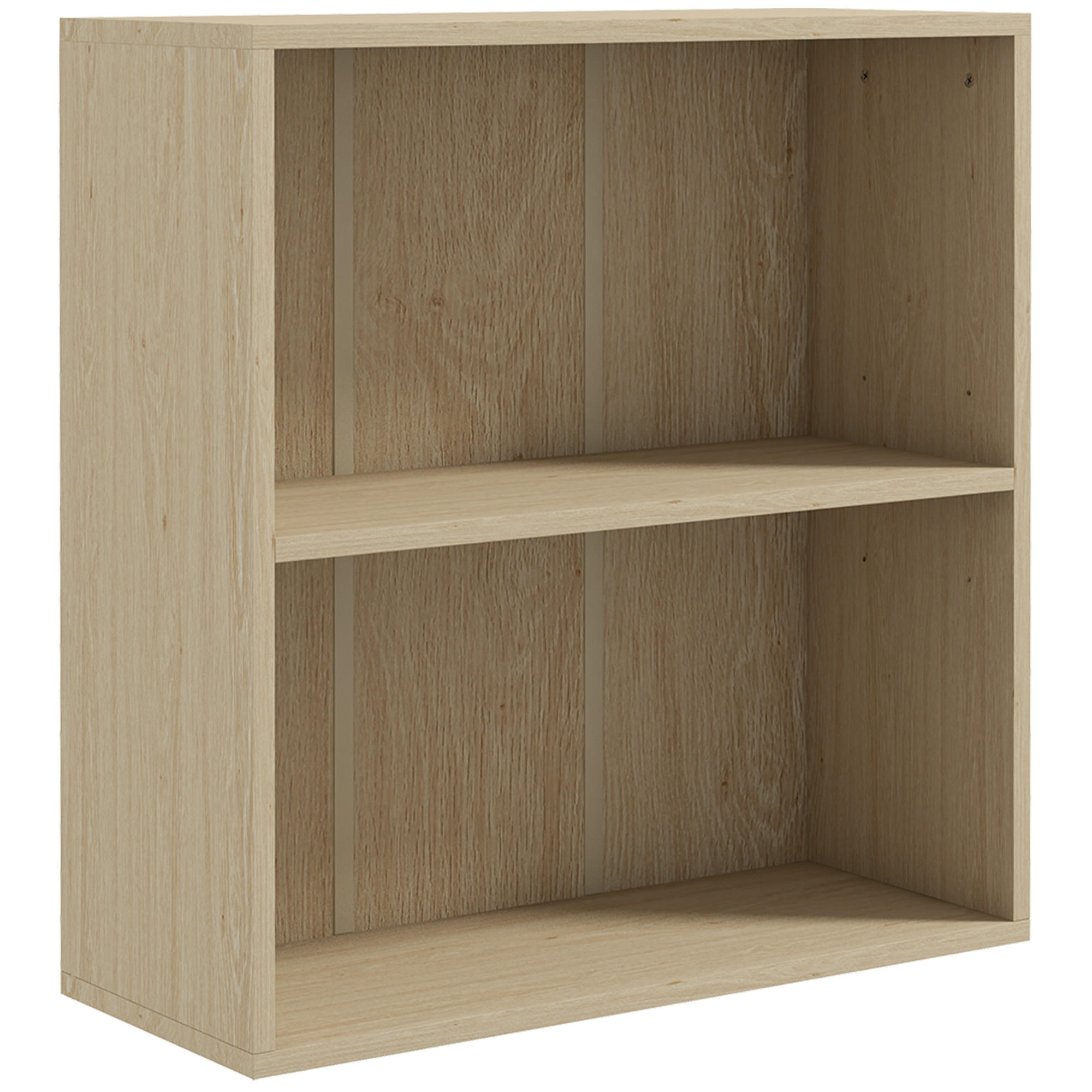 BÜCHERREGAL 60/24/63 cm Holzoptik - Naturfarben, Karton (60/63/24cm)