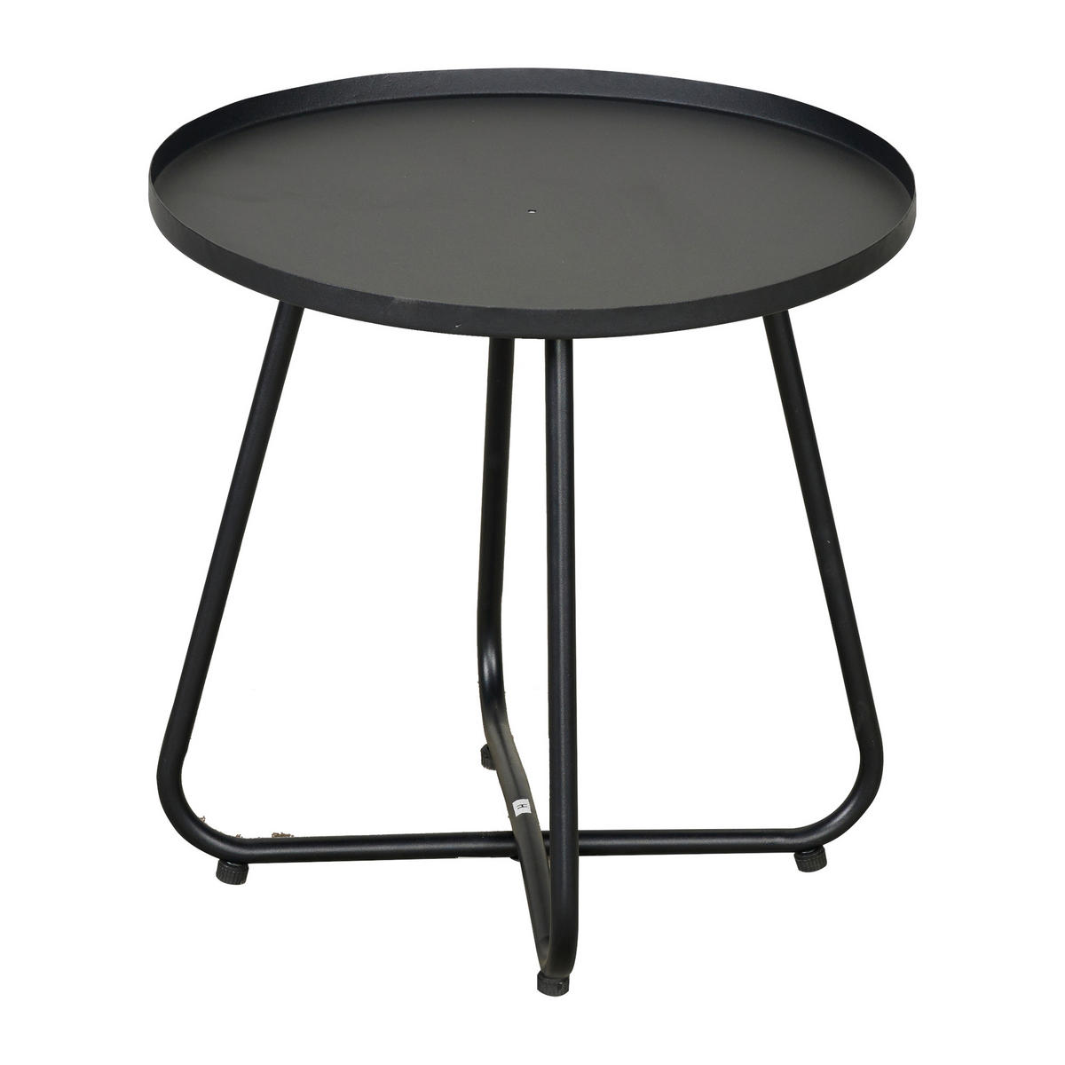 BISTRO-SET 3 TLG. Brienza - Beige, Metall - casa.pro