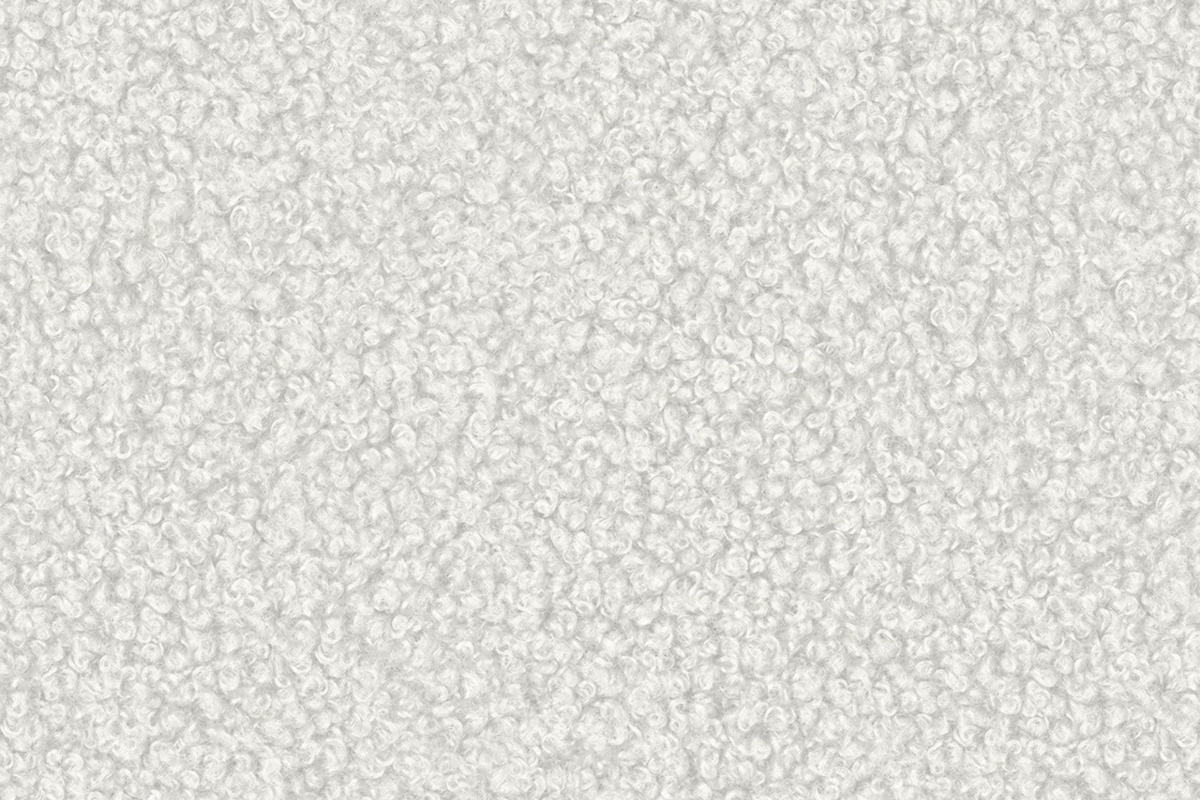 3-SITZER SOFA TOCO 245 cm breit in Boucle Weiß - Weiß, Holzwerkstoff/Textil (245/90/92cm) - Deine Möbel 24