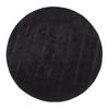 KURZFLOR-TEPPICH rund getuftet 150 cm - Schwarz, Textil (150/150cm) - Homescapes