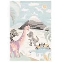 KINDER TEPPICH MAUI KIDS DINOWELT - Multicolor, Textil (200/290cm) - Pergamon