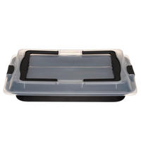 KUCHENFORM zum Tragen - Schwarz, Metall (42/4.5/30cm)