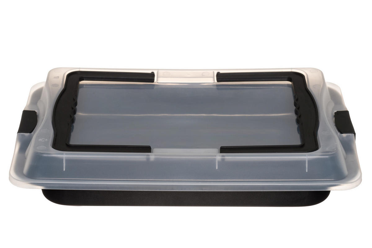 KUCHENFORM zum Tragen - Schwarz, Metall (42/4.5/30cm)